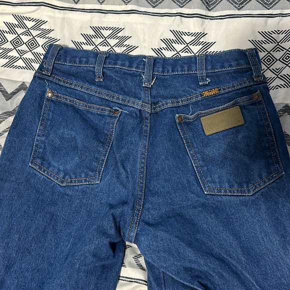 Vintage Wranger x Vans men’s cowboy cut jeans 30 waist x 32 long - Picture 4 of 5